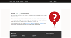 Desktop Screenshot of eia.net.au