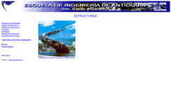 Desktop Screenshot of estructuras.eia.edu.co