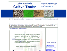 Tablet Screenshot of labcultivotisular.eia.edu.co